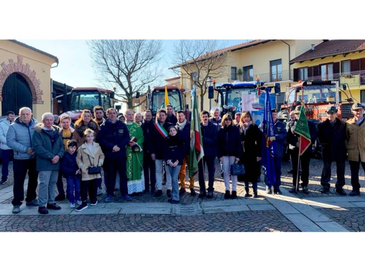 Celebrata a Lombardore la festa di Sant'Antonio Abate. Attualmente sono 4 le aziende agricole attive